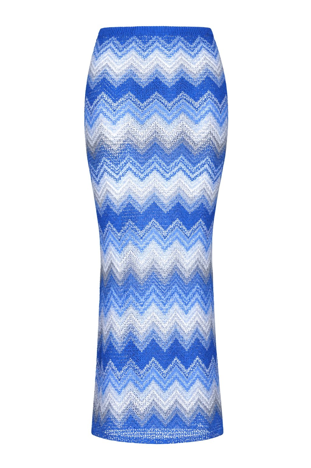 Blue maxi skirt