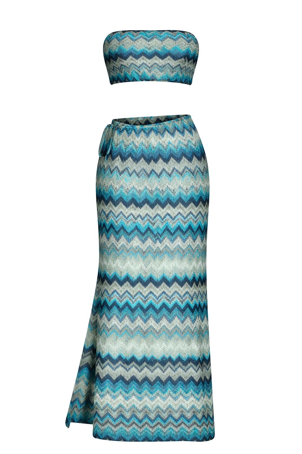 Emerald skirt set