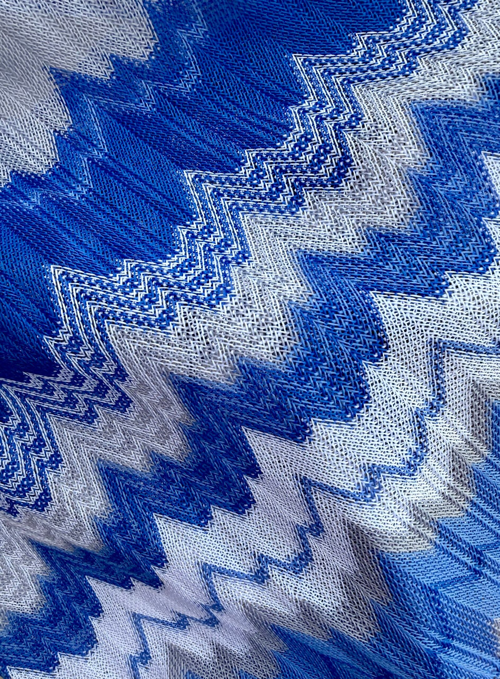 Blue skirt set