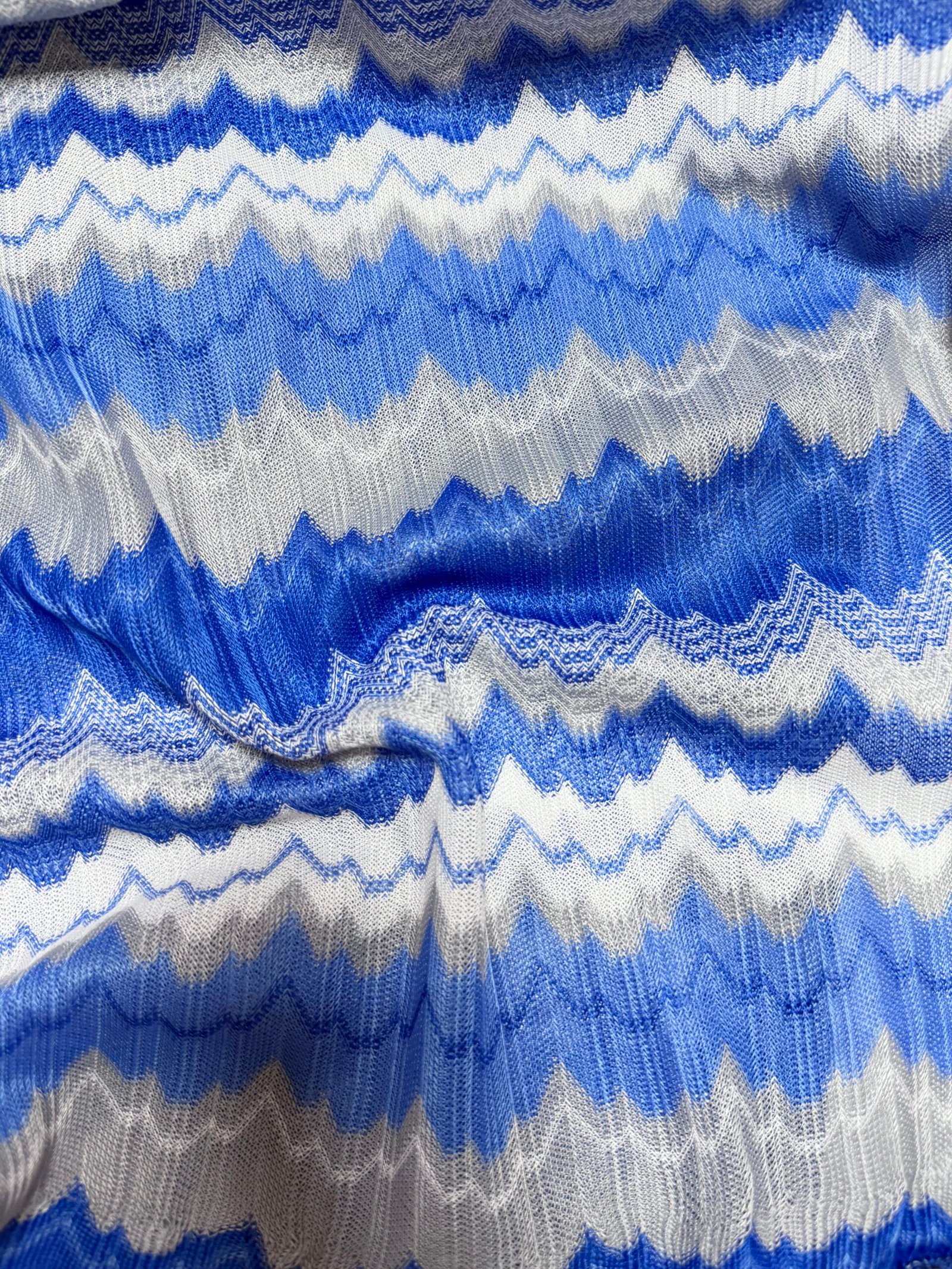Blue skirt set
